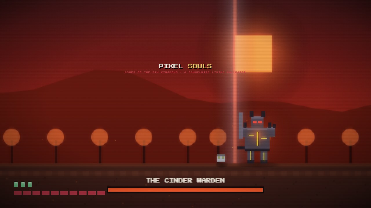 Pixel Souls soulslike live wallpaper